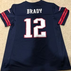 New England patriots tom Brady jersey- size small
